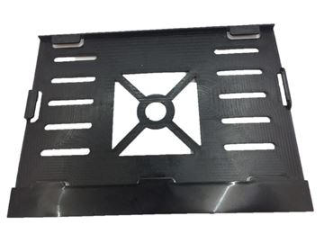 PLASTİK PLAKALIK SİYAH Resimi