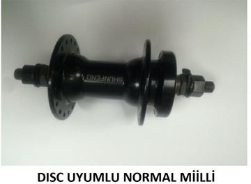 ÖN GÖBEK 32 DELİK DİSK UYUMLU SİYAH Resimi
