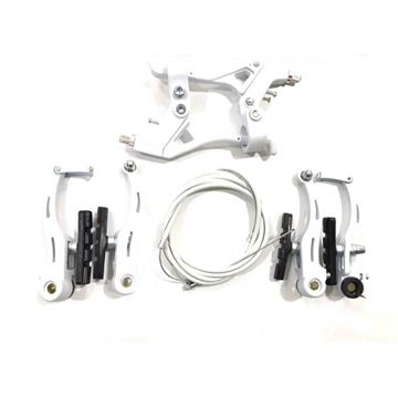 V-BRAKE FREN TAKIMI BEYAZ MTB Resimi