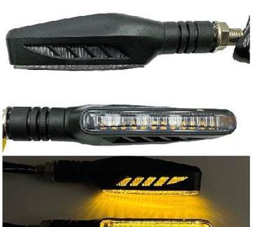 LEDLİ SİNYAL ÖN ARKALI KAYAR LED ''YENİ MODEL'' Resimi