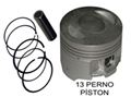 PİSTON SET  62MM 13P CG150 Resimi