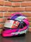 KASK ÇENELİ HD VİZÖRLÜ RENKLİ Resimi