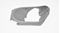 ABUSH SPEEDY 100-110-125 ALT ANA PANEL GRİ BURUN ORJİNAL Resimi