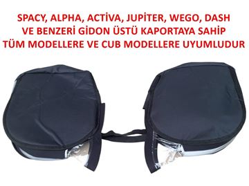 MOTOR KURYE EL RÜZGARLIĞI SCOOTER Resimi