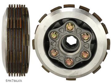 DEBRİYAJ GÖBEĞİ SET 6 VİDA 7 BALATA CG200-250 PİKAP 200 Resimi