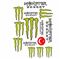 STİCKER SET A4-10 MONSTER Resimi