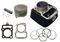 SİLİNDİR KOMPLE 13P SİYAH CG150 65,50 MM ''ATG SEKMANLI'' Resimi