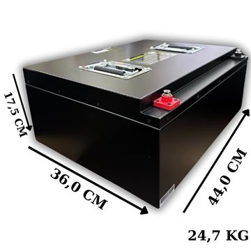 AKÜ 72V 40 AH LİTYUM AKÜ Resimi