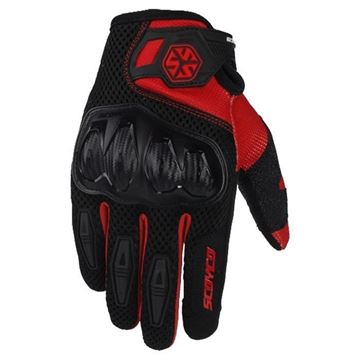 SCOYCO MC151 YAZLIK ELDİVEN (KIRMIZI) M-L-XL Resimi