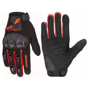 SCOYCO MC148 YAZLIK ELDİVEN (KIRMIZI) M-L-XL Resimi