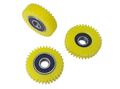 E-BİS PEDAL DESTEKLİ PLASTİK DİŞLİ RULMANLI 3 LÜ SET 36T ÖM Resimi