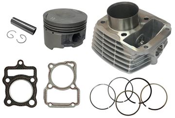 SİLİNDİR KOMPLE 13P CG 125 56,50 MM ''ATG SEKMANLI'' Resimi