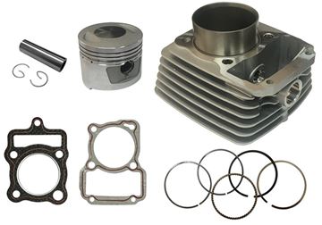 SİLİNDİR KOMPLE 13P CG150 62 MM ''ATG SEKMANLI'' Resimi