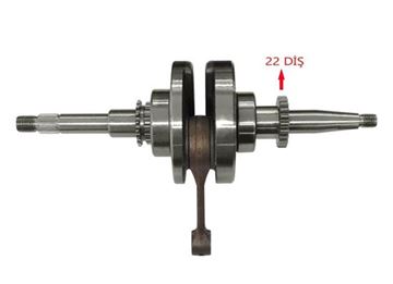 KRANK KOMPLE 22T SCT-50-80-REVİVAL Resimi