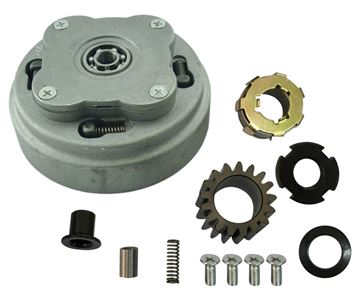 DEBRİYAJ KOMPLE 2 Lİ KM100 CG 100 RX9 50 CC KM100-BS100-KARACA Resimi