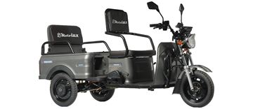 MOTOLUX FAYTON FX44 GRI (KOYU GRI) E-BİKE MOTOSİKLET Resimi