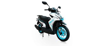 MOTOLUX MW46 MAVI(TURKUAZ)-BEYAZ MOTOSİKLET Resimi