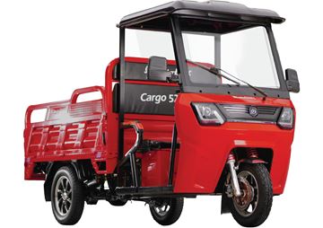 MOTOLUX CARGO 52000 KIRMIZI 3 TEKER E-BİKE MOTOSİKLET Resimi