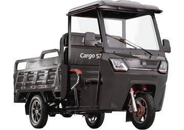 MOTOLUX CARGO 52000 GRİ 3 TEKER E-BİKE MOTOSİKLET Resimi