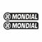 MONDİAL SİYAH CG DEPO YAN DAMLA STİCKER Resimi