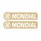 MONDİAL GOLD CG DEPO YAN DAMLA STİCKER Resimi
