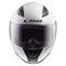 LS2 RAPID 2 PARLAK BEYAZ KASK Resimi
