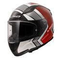 LS2 RAPID 2 EXTRA BEYAZ-KIRMIZI KASK Resimi