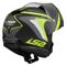 LS2 STROBE 2 PHANTOM MAT TITANIUM-NEON SARI KASK ÇENE AÇILIR Resimi