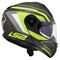 LS2 STROBE 2 PHANTOM MAT TITANIUM-NEON SARI KASK ÇENE AÇILIR Resimi