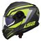 LS2 STROBE 2 PHANTOM MAT TITANIUM-NEON SARI KASK ÇENE AÇILIR Resimi