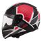 LS2 RAPID 2 GRID MAT BEYAZ-KIRMIZI KASK Resimi