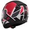 LS2 RAPID 2 GRID MAT BEYAZ-KIRMIZI KASK Resimi