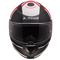 LS2 RAPID 2 GRID MAT BEYAZ-KIRMIZI KASK Resimi