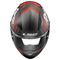 LS2 RAPID 2 RAVEN MAT SİYAH-BEYAZ-KIRMIZI KASK Resimi