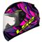 LS2 RAPID 2 ATHENA SİYAH-MOR KASK Resimi